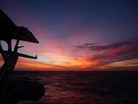 coucher de soleil