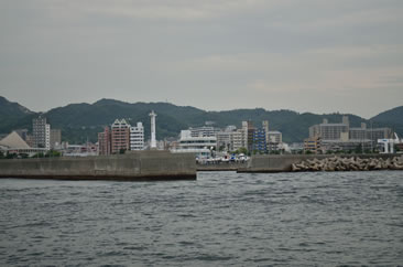 entree de Suma Yacht harbor