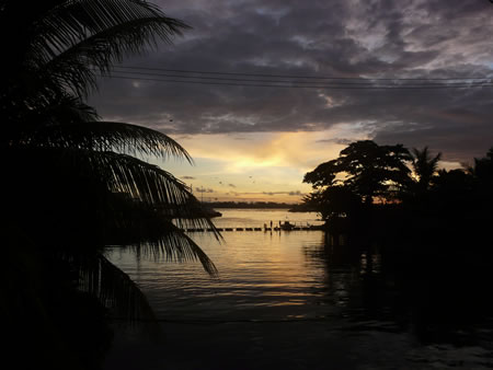 coucher de soleil