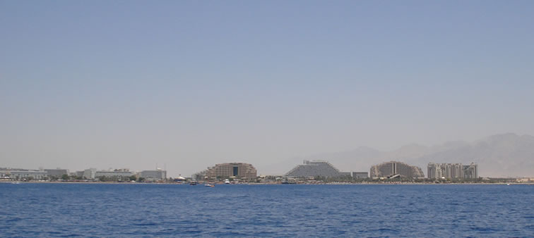 arrivée a Eilat