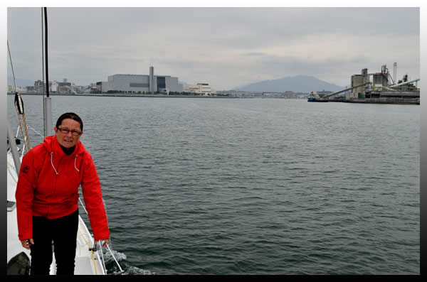 Arrivee a Hiroshima