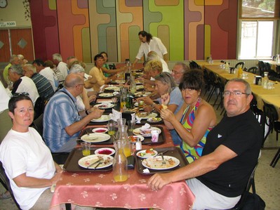 diner au Kiboutz