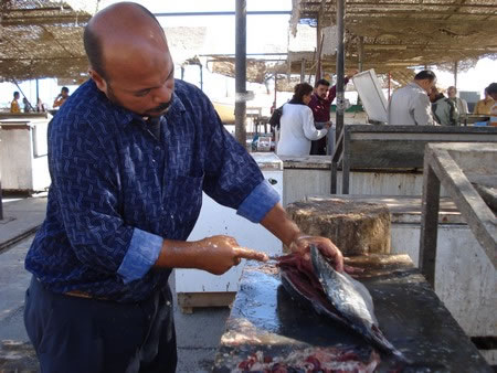 marchand de poisson