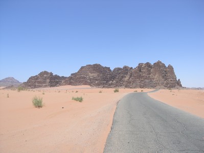 arrivée a Wad irum