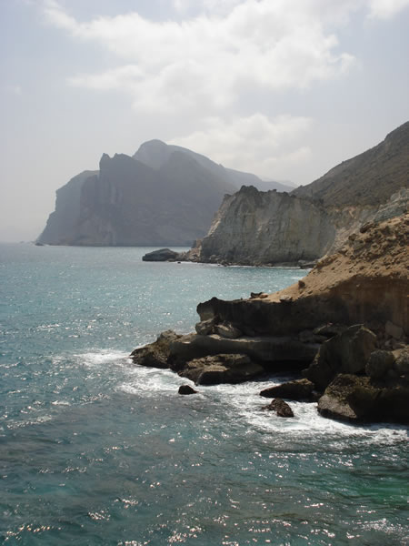 cote Oman vers ouest